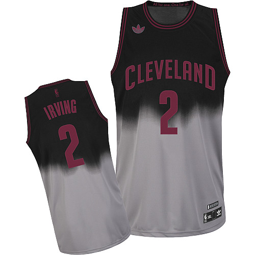  NBA Cleveland Cavaliers 2 Kyrie Irving Fadeaway Fashion Swingman Jersey